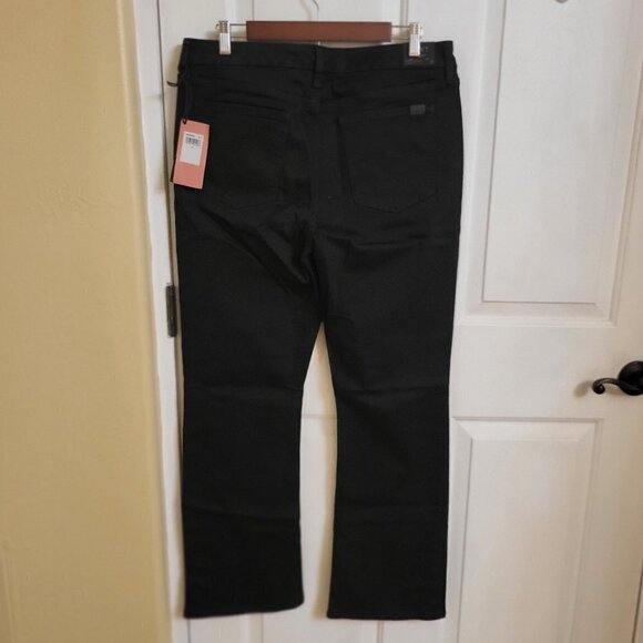 NWT 7 For All Mankind JEN 7 Women’s Size 14 Slim Fit Bootcut Jeans Black - Picture 5 of 10